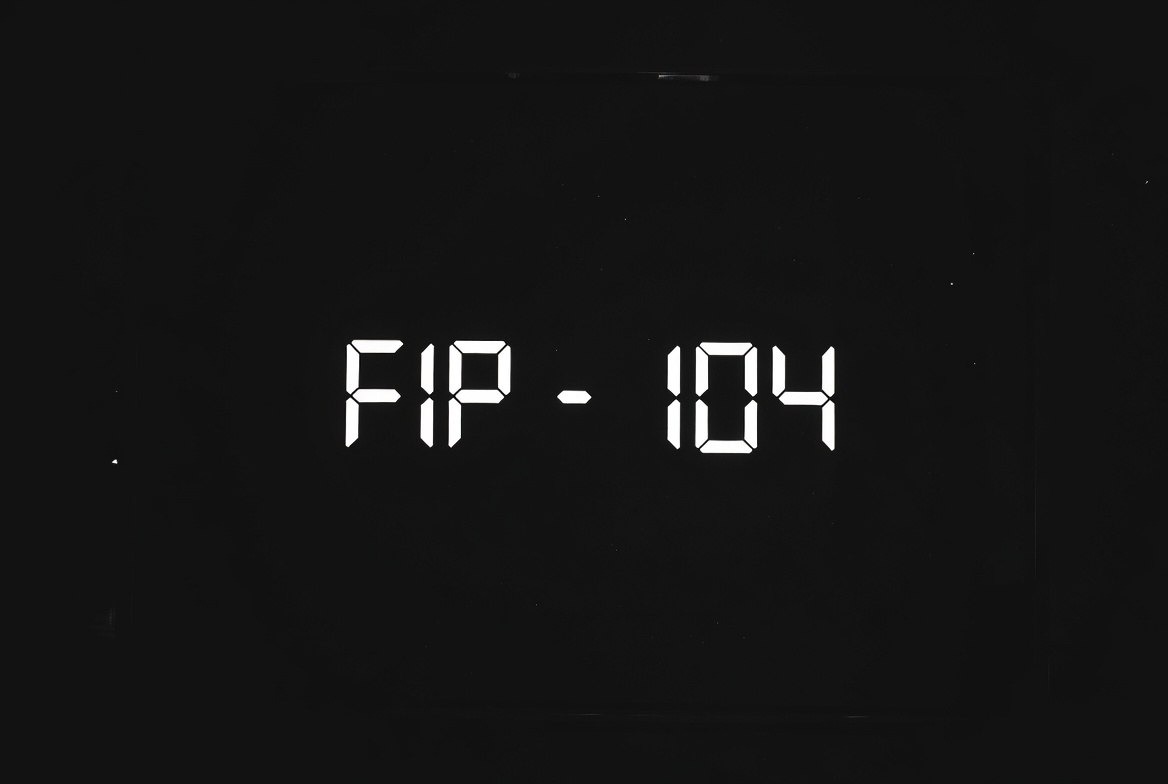 FIP-104 digital title mark